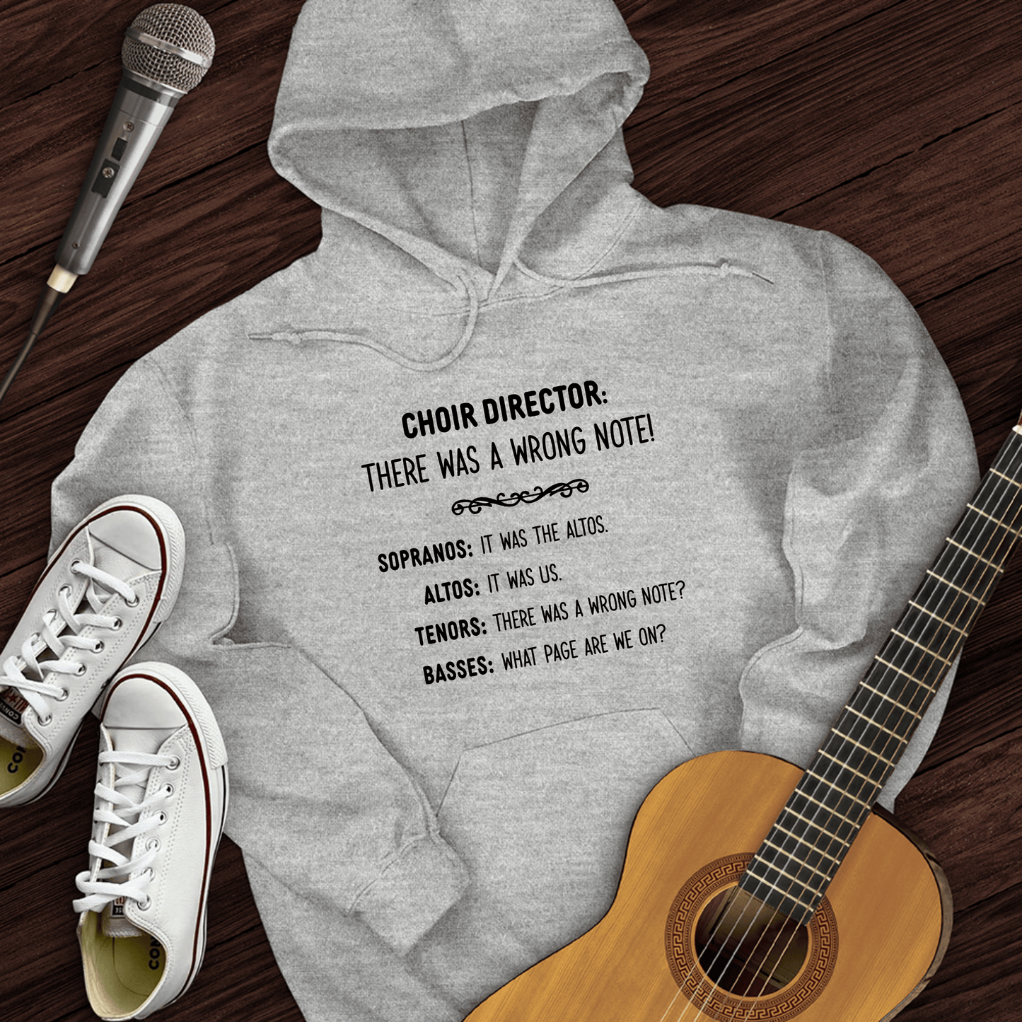 Printify Hoodie Sport Grey / S Choir Director Hoodie