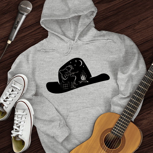 Printify Hoodie Sport Grey / S Cowboy Hat Hoodie