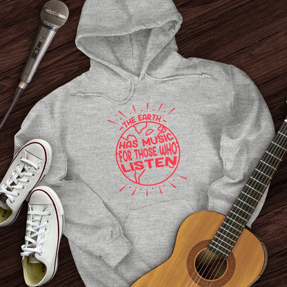 Printify Hoodie Sport Grey / S Earth's Music Hoodie