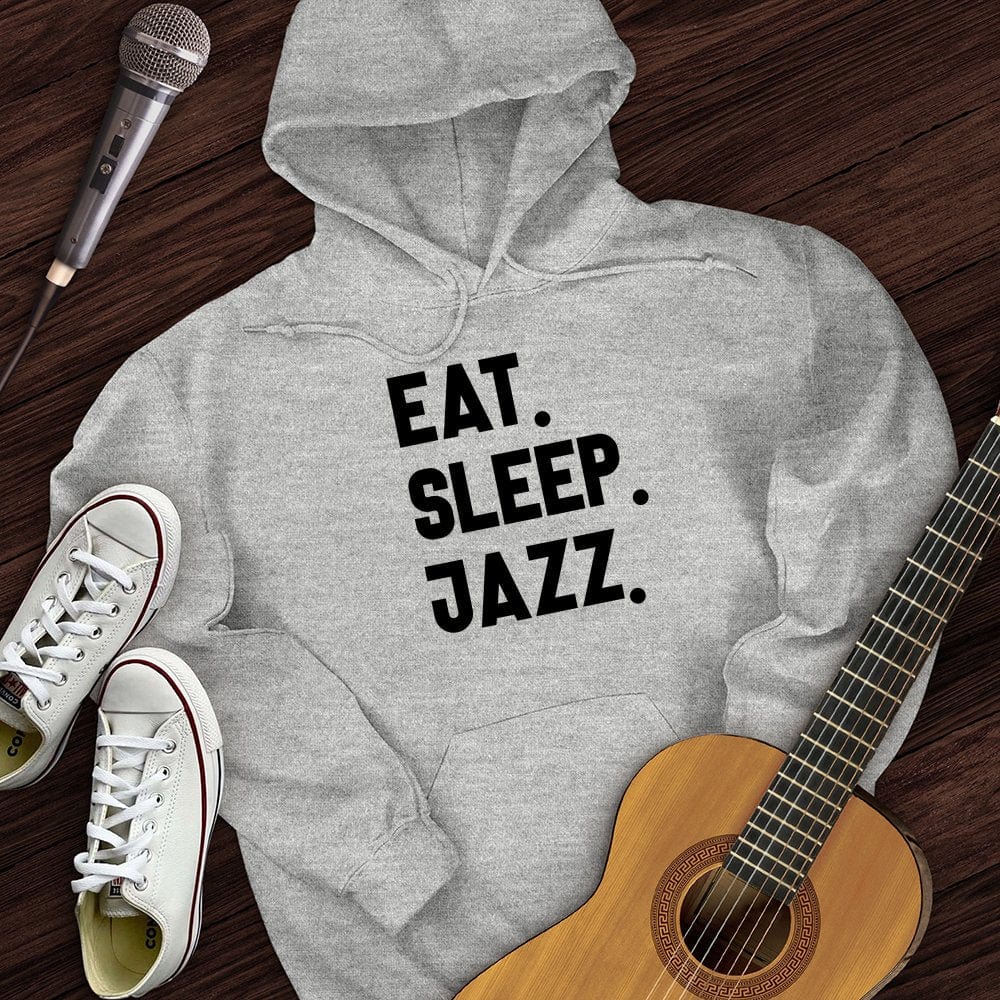 Printify Hoodie Sport Grey / S Eat Sleep Jazz Hoodie