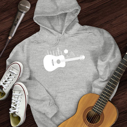 Printify Hoodie Sport Grey / S Guitar Mountain Hoodie