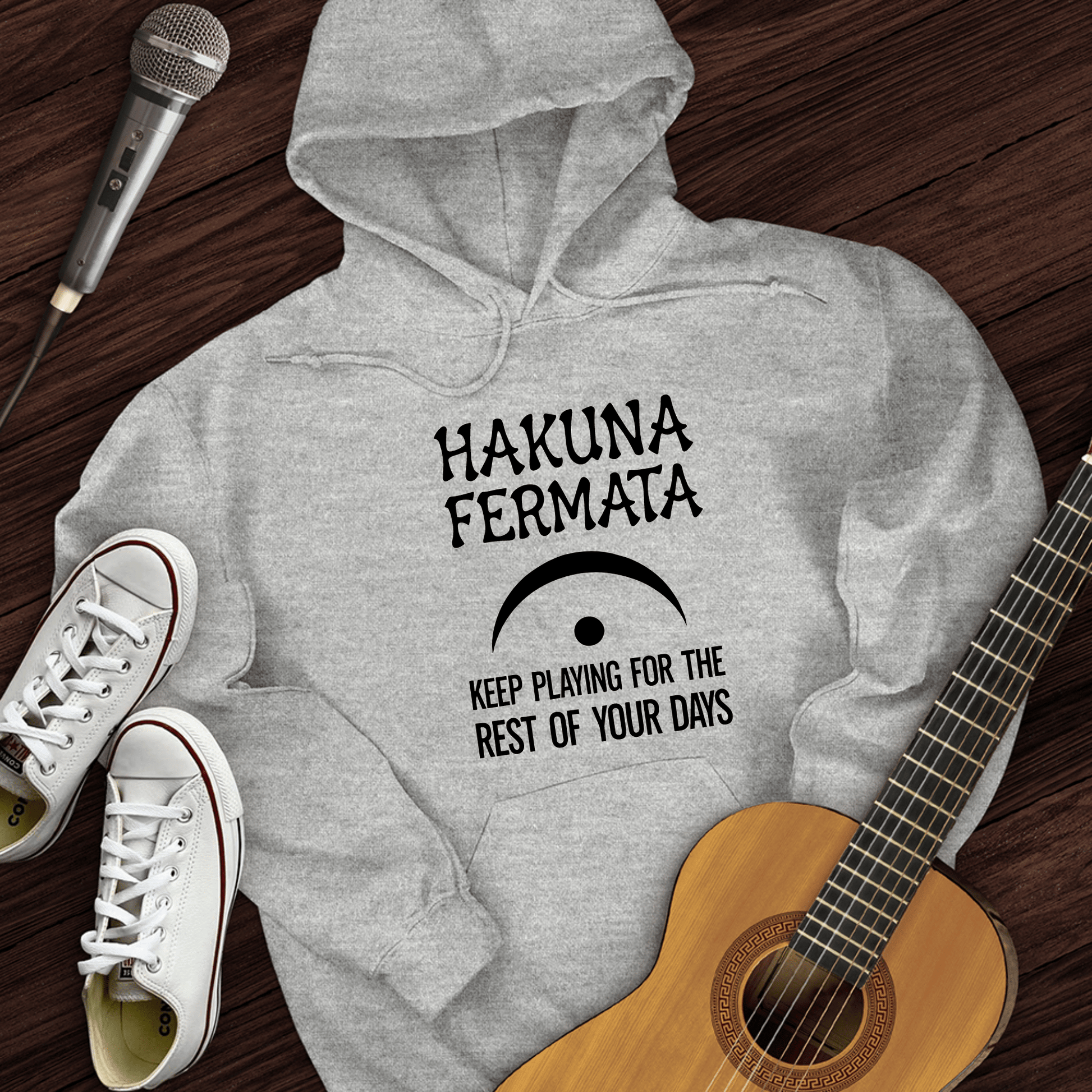 Printify Hoodie Sport Grey / S Hakuna Fermata Hoodie