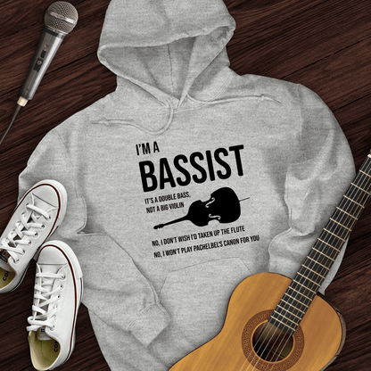 Printify Hoodie Sport Grey / S I'm A Bassist Hoodie