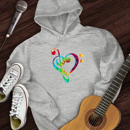 Printify Hoodie Sport Grey / S Love Notes Hoodie