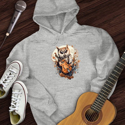 Printify Hoodie Sport Grey / S Owl Violin Hoodie
