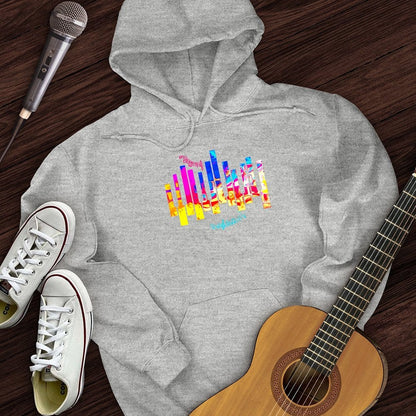 Printify Hoodie Sport Grey / S Piano Color Hoodie