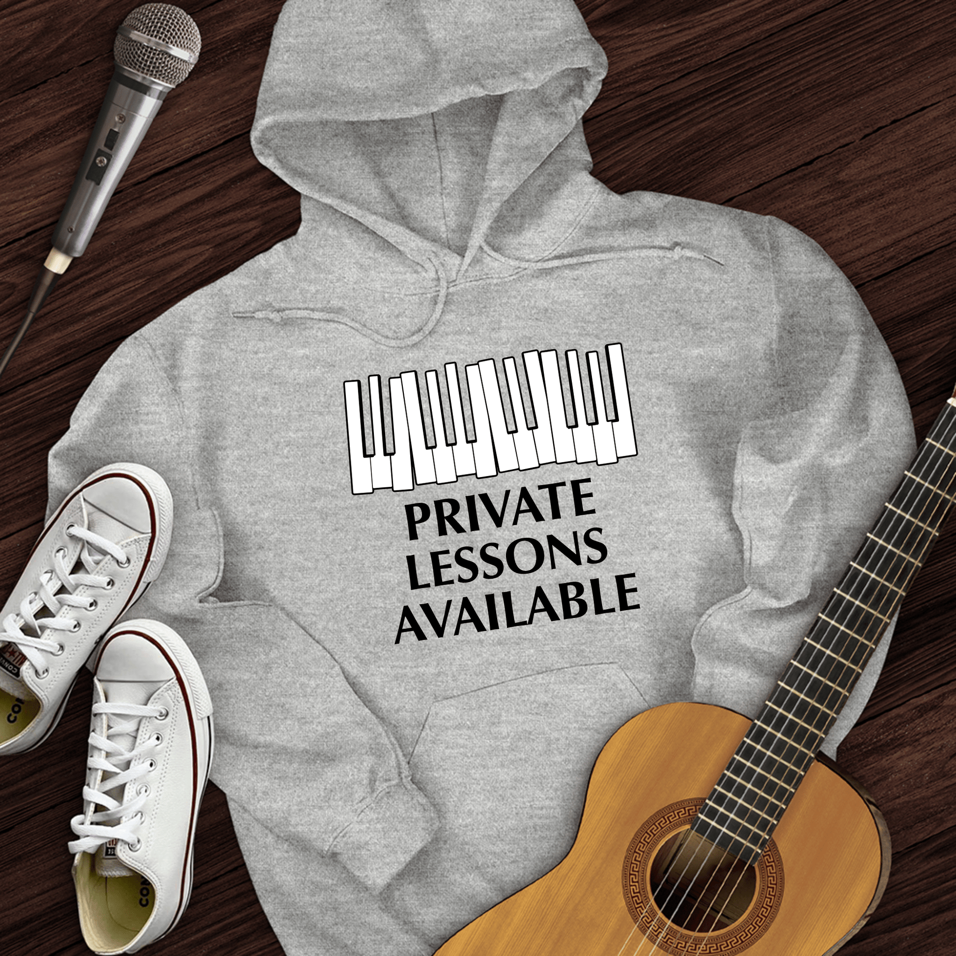 Printify Hoodie Sport Grey / S Private Lessons Available Hoodie