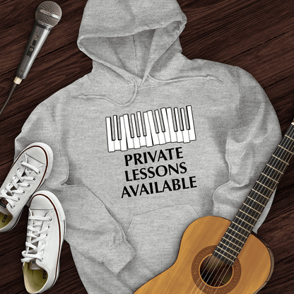 Printify Hoodie Sport Grey / S Private Lessons Available Hoodie