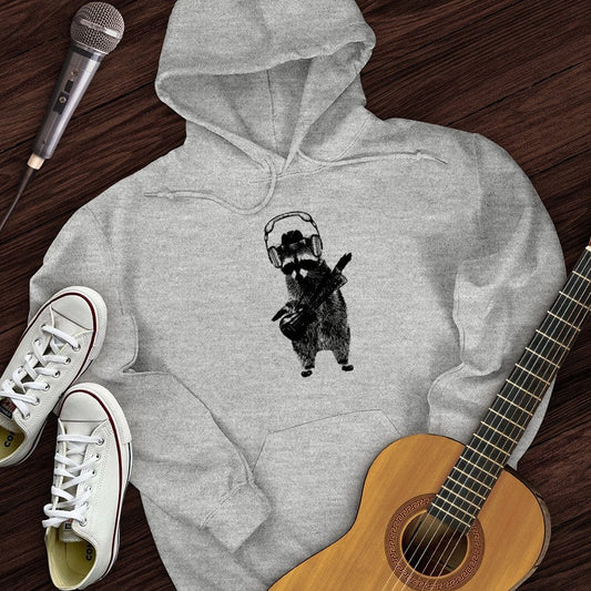 Printify Hoodie Sport Grey / S Racoon Rocker Hoodie