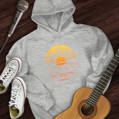 Printify Hoodie Sport Grey / S Record Reflection Hoodie