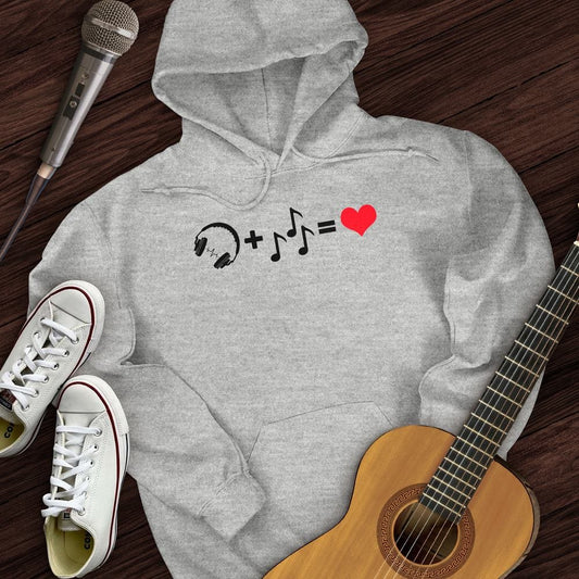 Printify Hoodie Sport Grey / S Simple Equation Hoodie