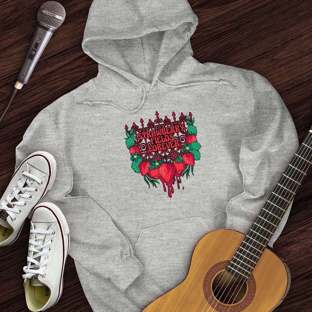 Printify Hoodie Sport Grey / S Strawberry Fields Hoodie