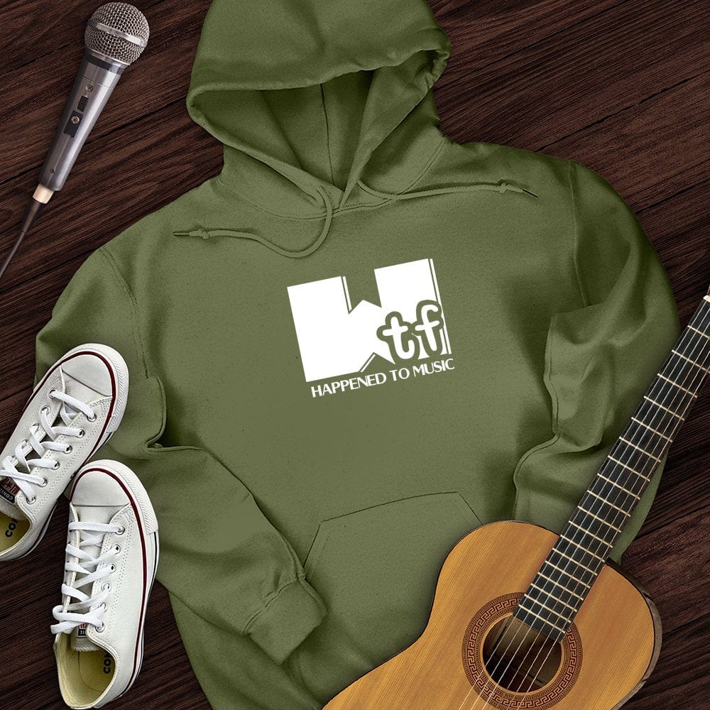 Printify Hoodie What Happened To Music Hoodie