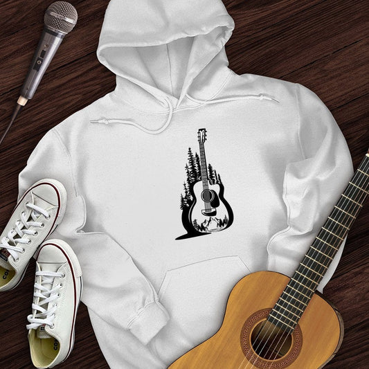 Printify Hoodie White / S Acoustic Nature Hoodie