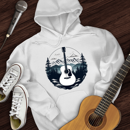 Printify Hoodie White / S Acoustic Vibes Hoodie