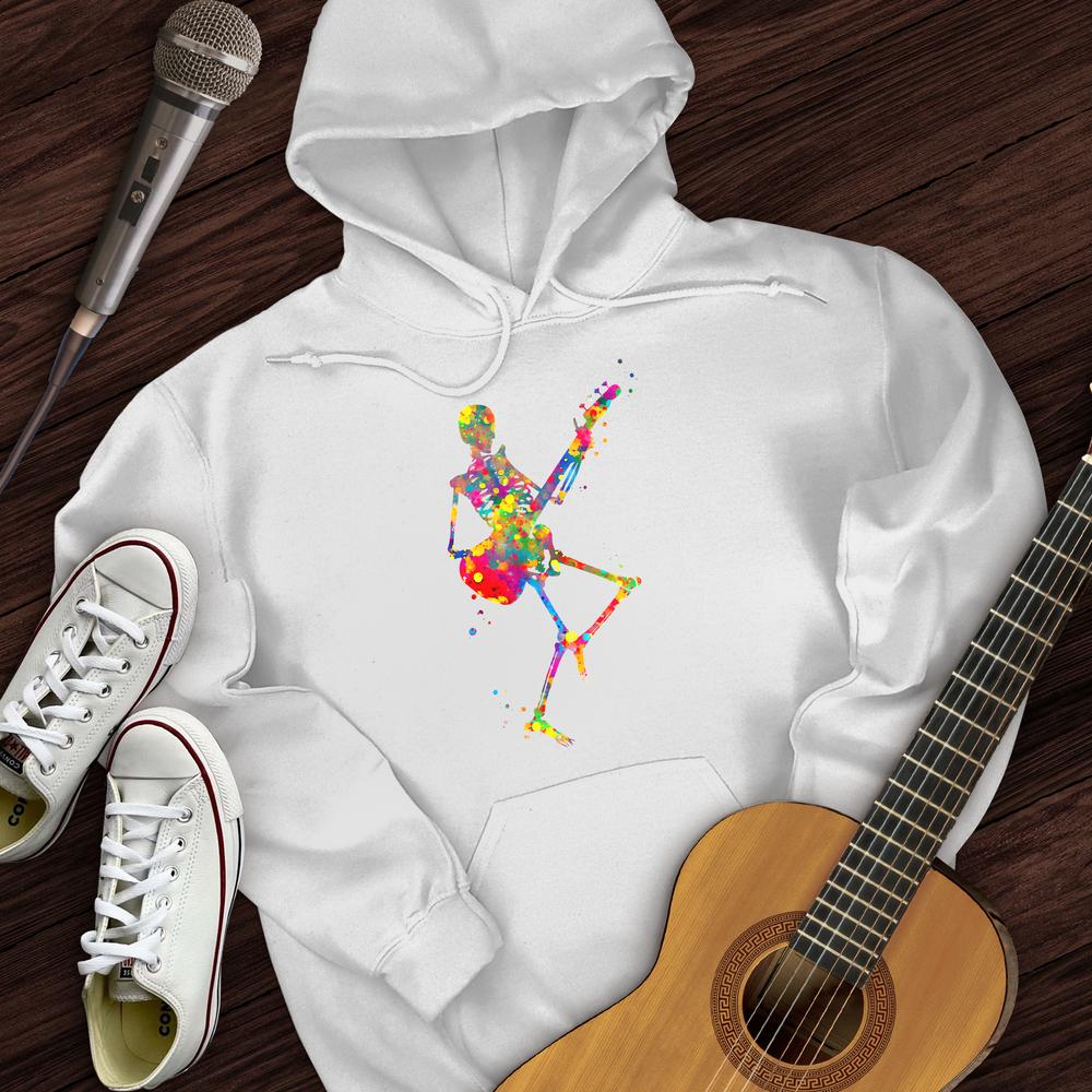 Printify Hoodie White / S Colorful Souls Guitar Hoodie