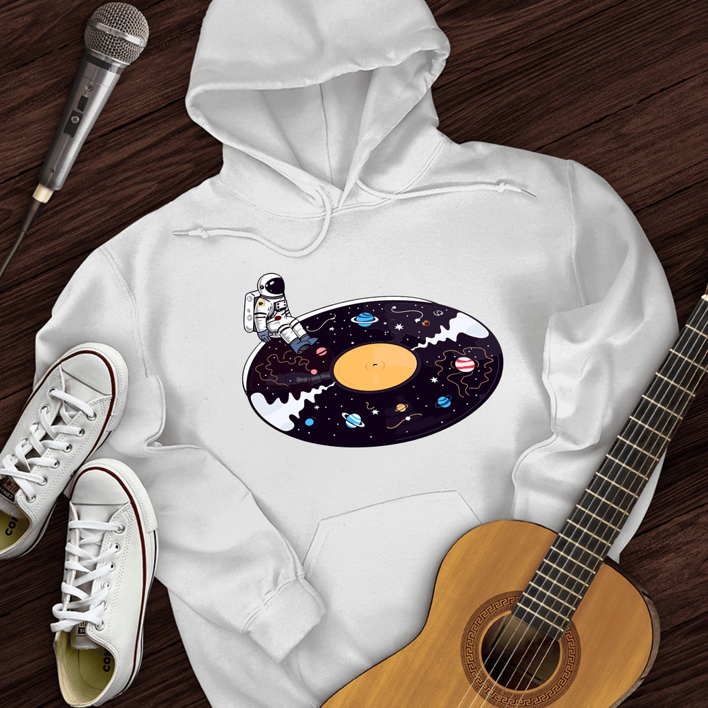 Printify Hoodie White / S Cosmic Vinyl Hoodie