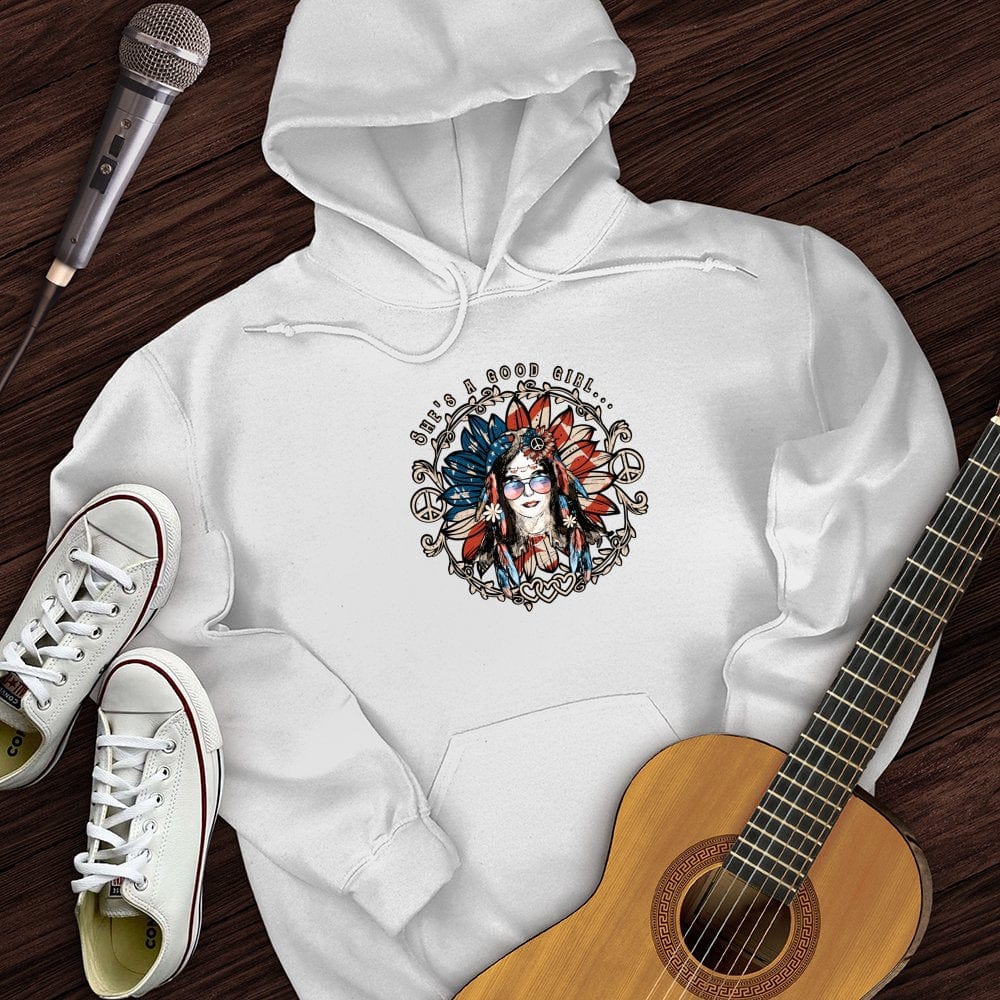 Printify Hoodie White / S Free Fallin' Hoodie