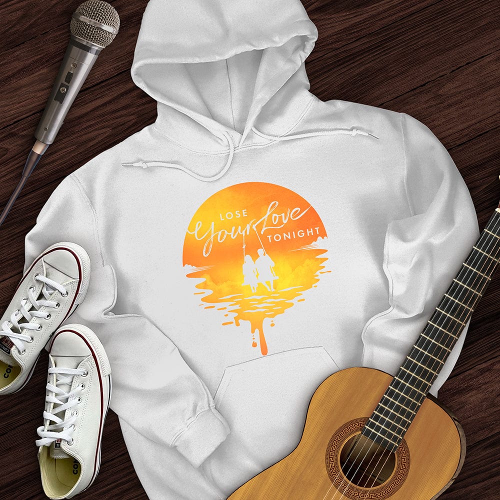 Printify Hoodie White / S Lose Your Love Tonight Hoodie