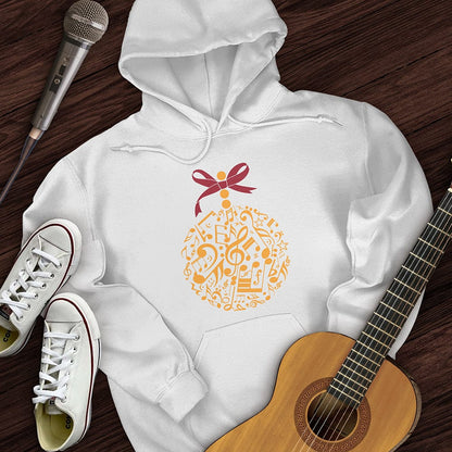 Printify Hoodie White / S Musical Ornament Hoodie