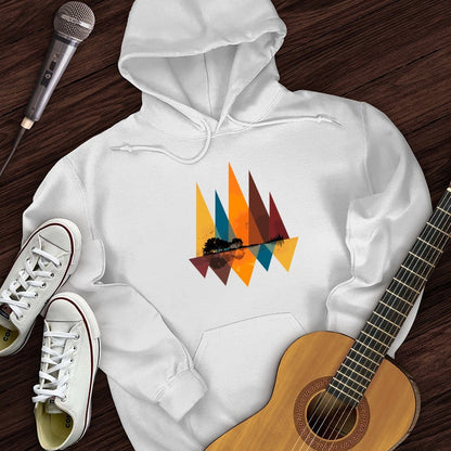 Printify Hoodie White / S Nature Guitar Hoodie