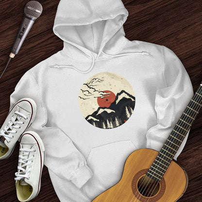 Printify Hoodie White / S Nature Record Hoodie