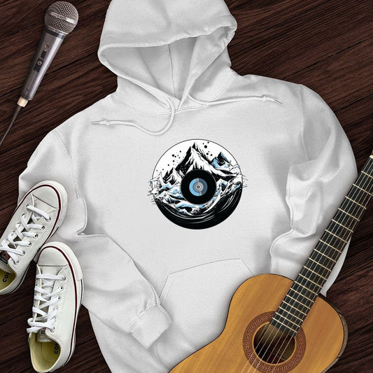 Printify Hoodie White / S Oceanic Vinyl Hoodie