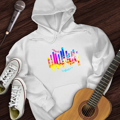 Printify Hoodie White / S Piano Color Hoodie