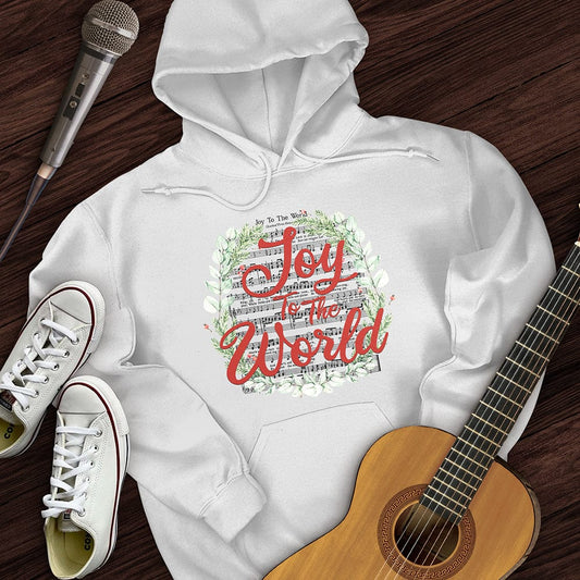 Printify Hoodie White / S Sheet Music Joy Hoodie