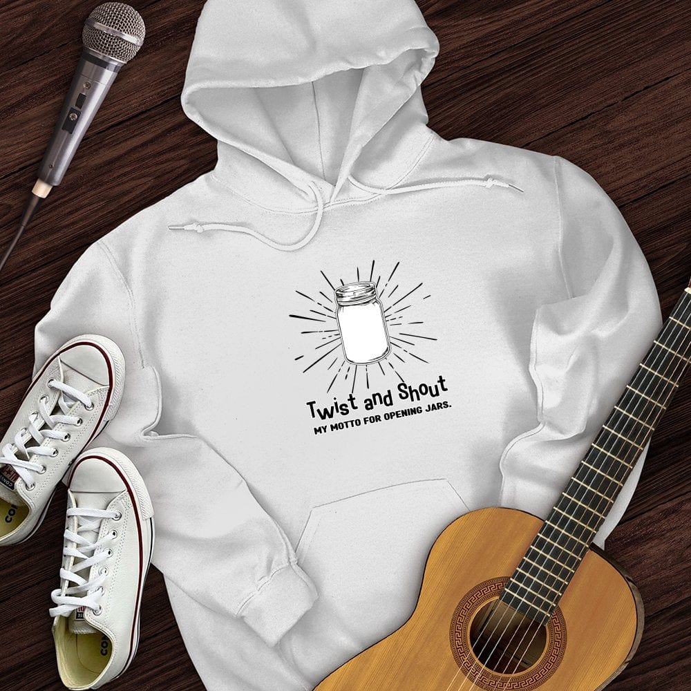 Printify Hoodie White / S Twist and Shout Hoodie