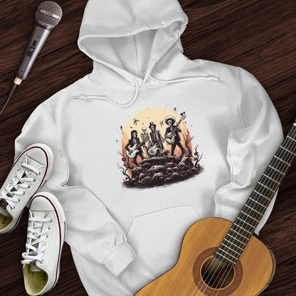 Printify Hoodie White / S Undead Concert Hoodie