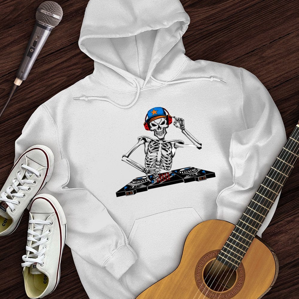 Printify Hoodie White / S Undead DJ Hoodie