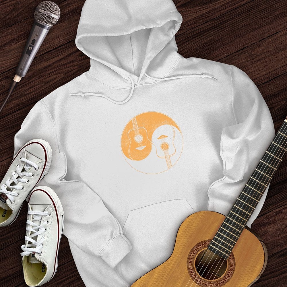 Printify Hoodie White / S Yin Yang Acoustics Hoodie