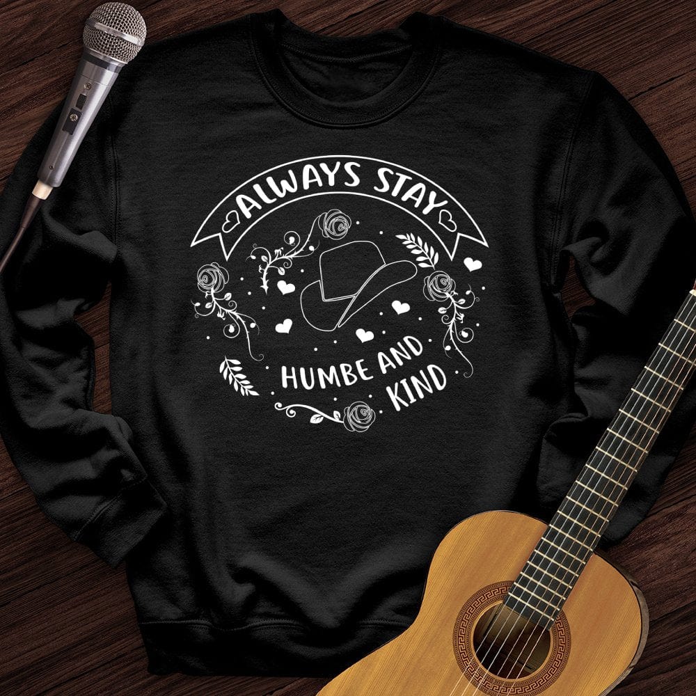 Printify Sweatshirt Black / S Always Stay Crewneck