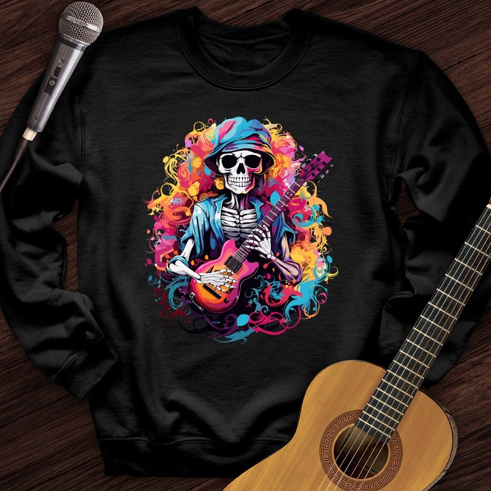 Printify Sweatshirt Black / S Colorful Undead Crewneck