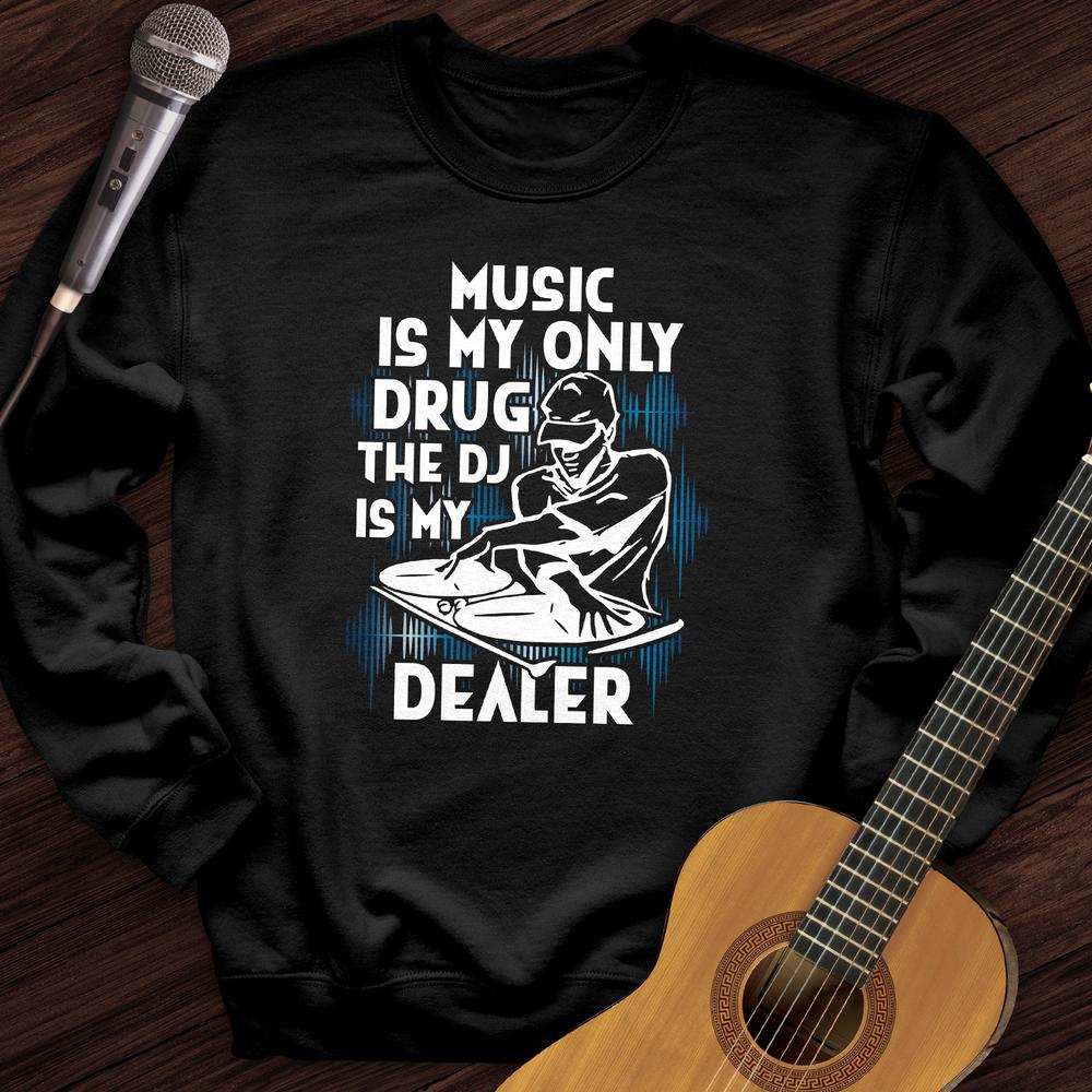 Printify Sweatshirt Black / S DJ Dealer Crewneck