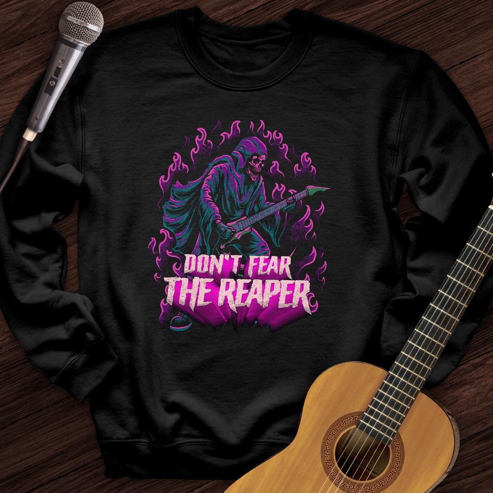 Printify Sweatshirt Black / S Don't Fear The Reaper Crewneck