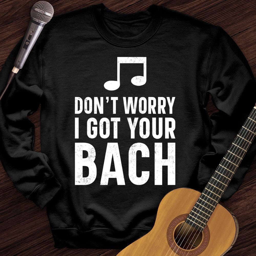 Printify Sweatshirt Black / S Got Bach Crewneck