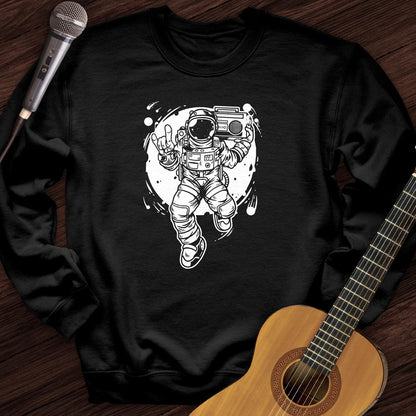 Printify Sweatshirt Black / S Hey DJ Crewneck