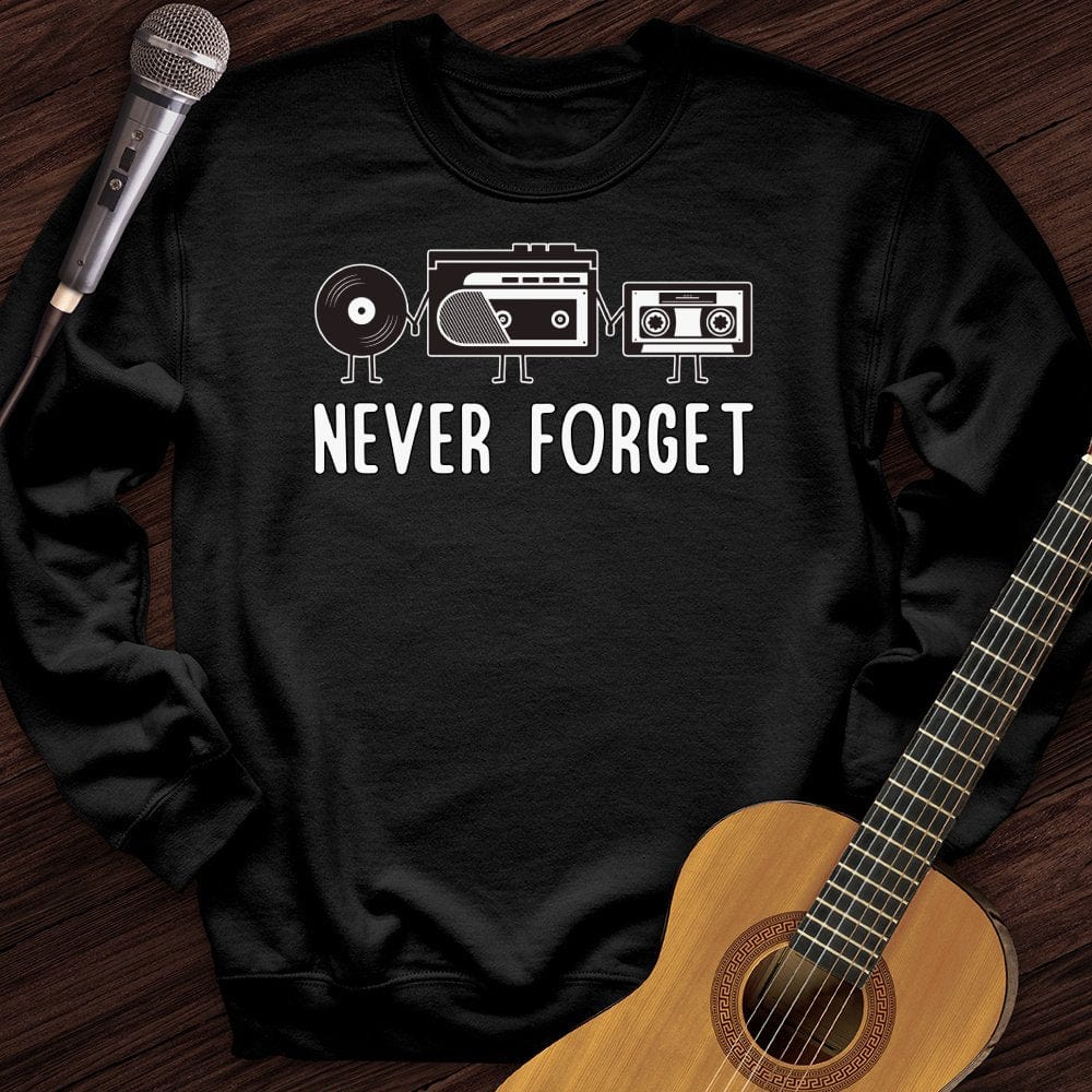 Printify Sweatshirt Black / S I Love The 80s Crewneck