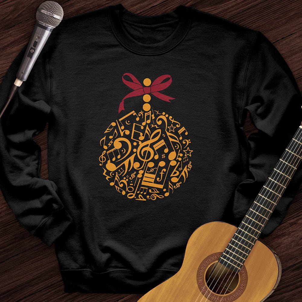 Printify Sweatshirt Black / S Musical Ornament Crewneck