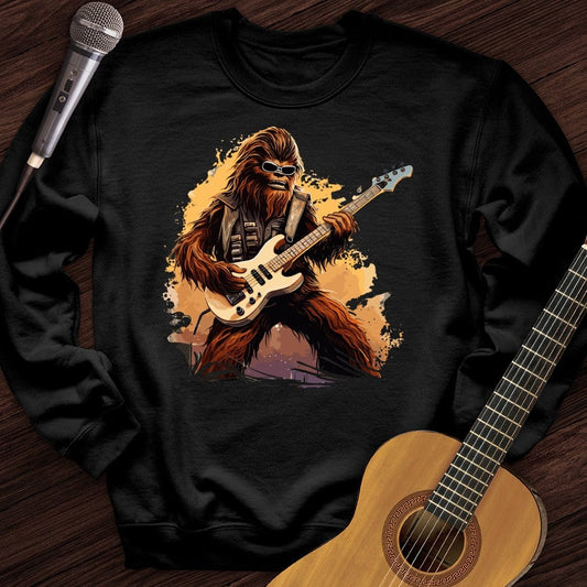 Printify Sweatshirt Black / S Rocker Chewy Crewneck