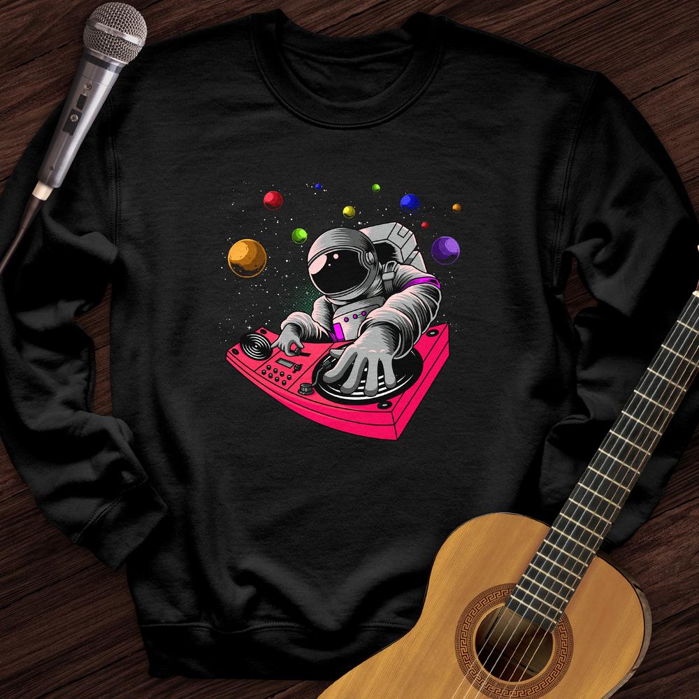 Printify Sweatshirt Black / S Space Studio Crewneck