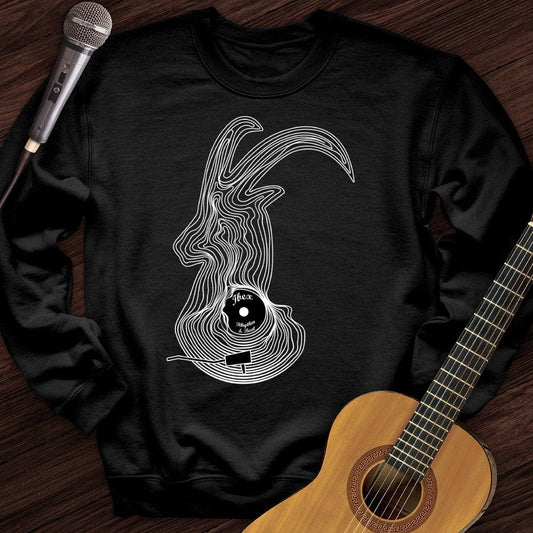 Printify Sweatshirt Black / S Vinimal Ibex Crewneck