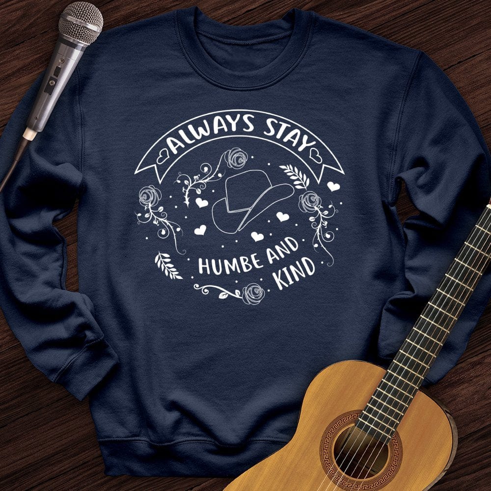 Printify Sweatshirt Navy / S Always Stay Crewneck