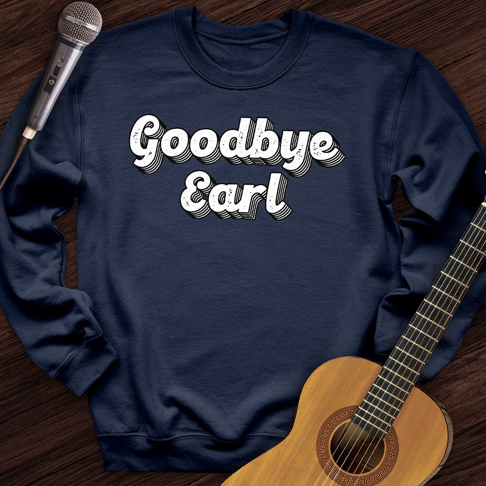 Printify Sweatshirt Navy / S Bye Bye Crewneck