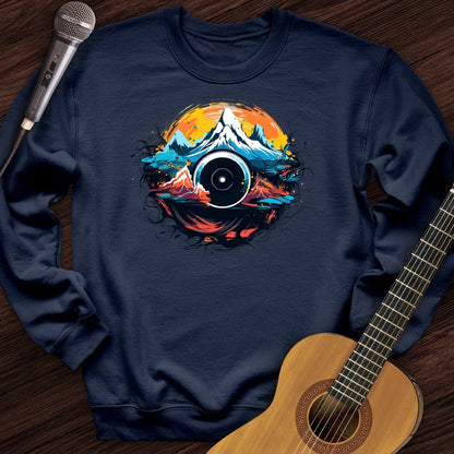 Printify Sweatshirt Navy / S Intertwined Nature Vinyl Crewneck