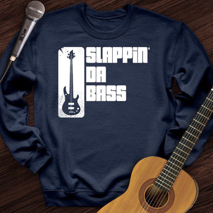 Printify Sweatshirt Navy / S Slappin Crewneck