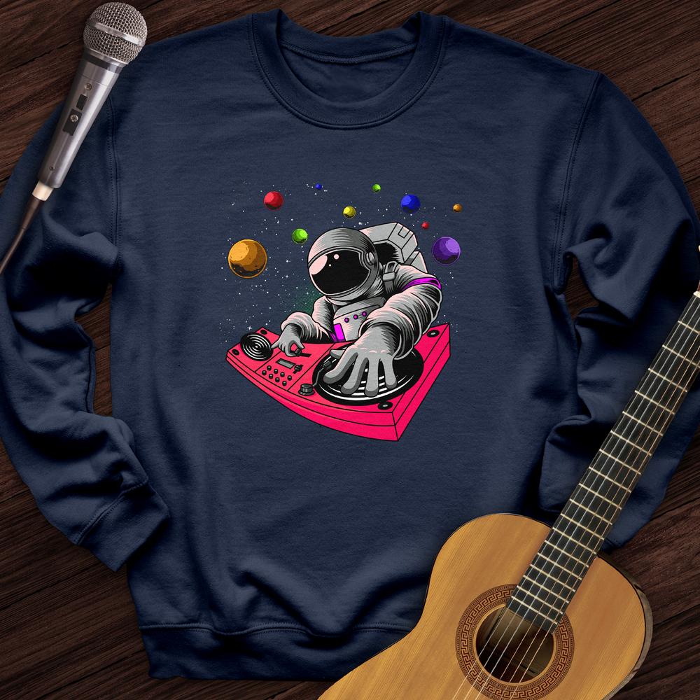 Printify Sweatshirt Navy / S Space Studio Crewneck
