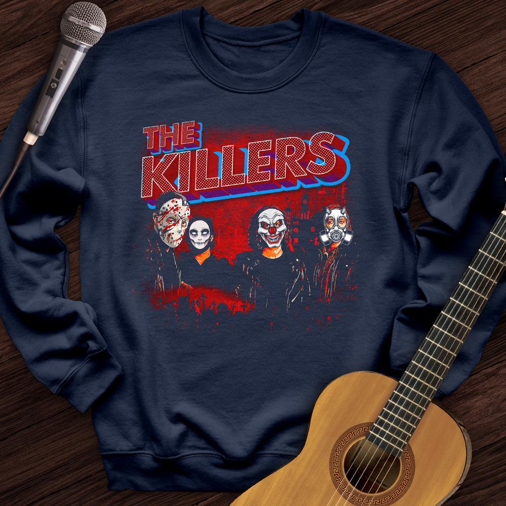 Printify Sweatshirt Navy / S The Killers Crewneck